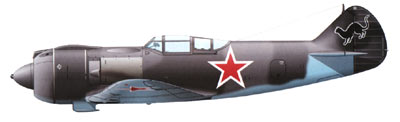 Ла-5Ф Л.А.Гальченко, осень 1944 г.