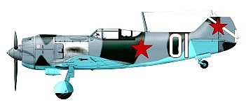 Ла-5Ф А.Павлова, 1944 год