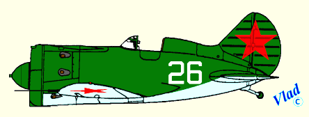 Истребитель И-16 А.В.Ворожейкина