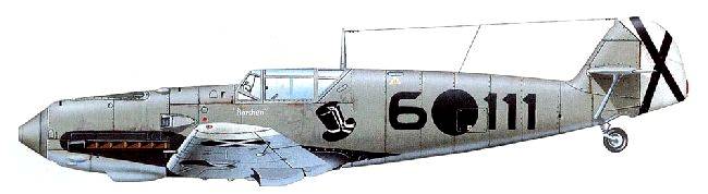 Истребитель Bf.109Е-3